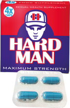 Hard Man Maximum Strength - 4 kapslar-Erektionshjälp