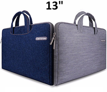 CARTINOE Jean Laptop Sleeve / Bag for 13" laptop. - Blue