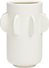 Porcelain Vase White (W/H/D) 15x15x20cm