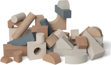 Miko Foam Blocks Toys Building Sets & Blocks Building Blocks Multi/mønstret That's Mine*Betinget Tilbud