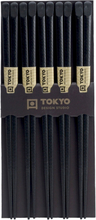 Tokyo Design Studio Spisepinner 5 par, svart