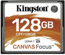 Kingston Canvas Focus 128gb Compactflash-kort