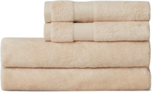 Hotel Cotton/Modal/Mulberry Silk Towel Champagne Home Textiles Bathroom Textiles Towels & Bath Towels Bath Towels Beige Lexington Home
