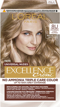 L'Oréal Paris Excellence Universal Nudes Light Blonde 8U - 1 pcs