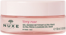 Very Rose Cleansing Gel Mask 150 Ml Beauty WOMEN Skin Care Face Face Masks Moisturizing Mask Nude NUXE*Betinget Tilbud