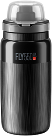 Elite Fly Tex MTB 550 ml Flaska Svart