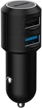 Unisynk 2x USB-A Billaddare 30W QC3