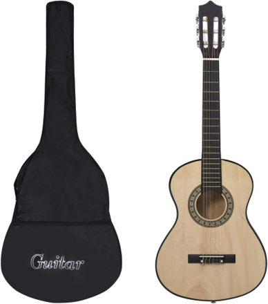 vidaXL Klassisk gitar 8-delers sett for barn og nybegynnere 1/2 34