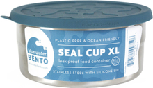 ECOlunchbox - Eco seal cup boks XL blå