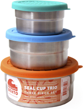 ECOlunchbox - Eco seal cup runde bokser 3 deler