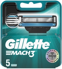 Gillette Mach 3 - Blades 5 kpl/paketti
