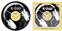 Vinyl Klok K-pop - Gemaakt Van Een Gerecyclede Plaat