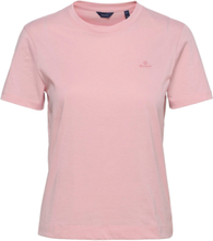 "Original Ss T-Shirt Tops T-shirts & Tops Short-sleeved Pink GANT"