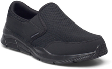 Mens Relaxed Fit Equalizer 4.0 - Persisting Low-top Sneakers Black Skechers