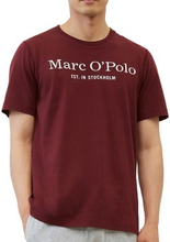 Marc O Polo Organic Cotton Basic SS Pyjama Rød økologisk bomuld Medium Herre