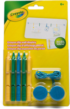Crayola Clip Wall Display Toys Creativity Drawing & Crafts Craft Craft Sets Multi/mønstret CRAYOLA*Betinget Tilbud