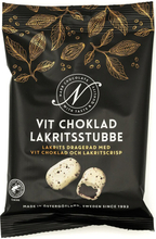 Narr Chocolate Vit Choklad Lakritsstubbe - 120 gram