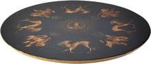 Decorsome x Fantastic Beasts Sun Print Wooden Side Table - Rose gold