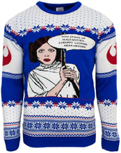 Star Wars Official Princess Leia Christmas Jumper - Multi - UK M/US S - Multi