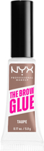 The Brow Glue Instant Brow Styler - Taupe Makeup Eyebrow Gel Brun NYX Professional Makeup*Betinget Tilbud