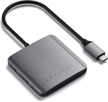 Satechi Satechi Aluminium 4-porttinen USB-C-sovitin