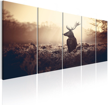 Canvas Tavla - Stag in the Wilderness - 200x80