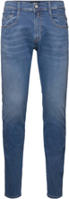 Anbass Trousers Slim Hyperflex Original Bottoms Jeans Slim Blue Replay