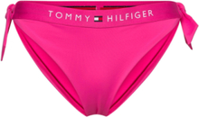 Side Tie Cheeky Bikini Swimwear Bikinis Bikini Bottoms Side-tie Bikinis Pink Tommy Hilfiger