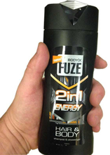 BODYX FUZE ENERGY 2IN1 HAIR & BODY 300 ML