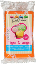 Sockerpasta Tiger Orange 250 g