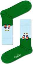 Happy socks Strømper Picnic Time Sock Blå/Grøn bomuld Str 36/40