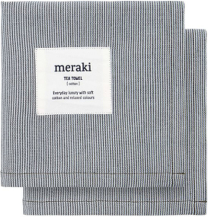 Tea Towels, Verum Home Textiles Kitchen Textiles Kitchen Towels Grey Meraki