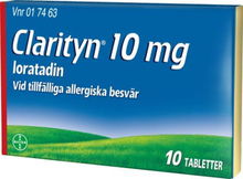 Clarityn tablett 10 mg, 10 st