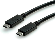 Secomp 11.44.9052, 0,5 m, USB C, USB C, USB 3.2 Gen 2 (3.1 Gen 2), 10000 Mbit/s, Svart