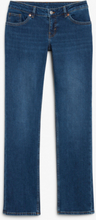 Low waist straight leg jeans - Blue