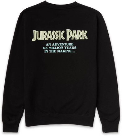 Luke Preece x Jurassic Park An Adventure 65 Million Years In The Making Unisex Sweatshirt - Black - XXL