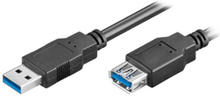Luxorparts Förlängningskabel för USB 0,6 m