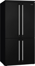 Smeg FQ960 kjøleskap & fryser, 187 cm, svart