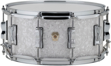 Ludwig LS403 Classic Maple Snare 14x6.5" - White Marine
