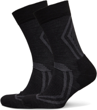 Dovre Terrysocks Org Wool 2-Pa Underwear Socks Regular Socks Black Dovre