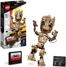 I Am Groot Set, Baby Groot Buildable Toy Toys Lego Toys Lego Super Heroes Multi/patterned LEGO