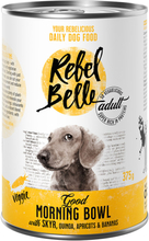 5 + 1 gratis! Rebel Belle Hundefutter 6 x 375 g / 750 g - Veggie: Adult Good Morning Bowl 6 x 375 g