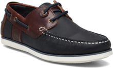 Barbour Wake Designers Boat Shoes Navy Barbour