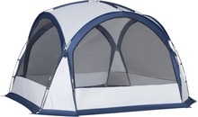 Tenda da campeggio per 6-8 persone con 4 porte a cerniera 350x350x230cm