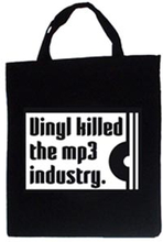 Vinyl killed the MP3 industry (Tygväska/Korta h)