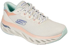 Skechers Womens Arch Fit Glide Step Offwhite Pink
