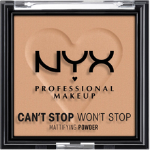 NYX Professional Makeup Can’t Stop Won’t Stop Mattifying Powder Tan - 6 g
