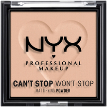 NYX Professional Makeup Can’t Stop Won’t Stop Mattifying Powder Medium - 6 g