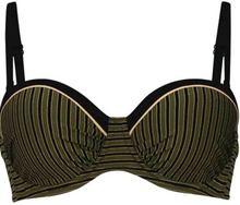 Rosa Faia Holiday Stripes Underwire Bikini Top