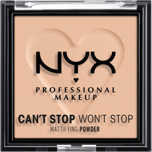 NYX Professional Makeup Can’t Stop Won’t Stop Mattifying Powder Light Medium - 6 g